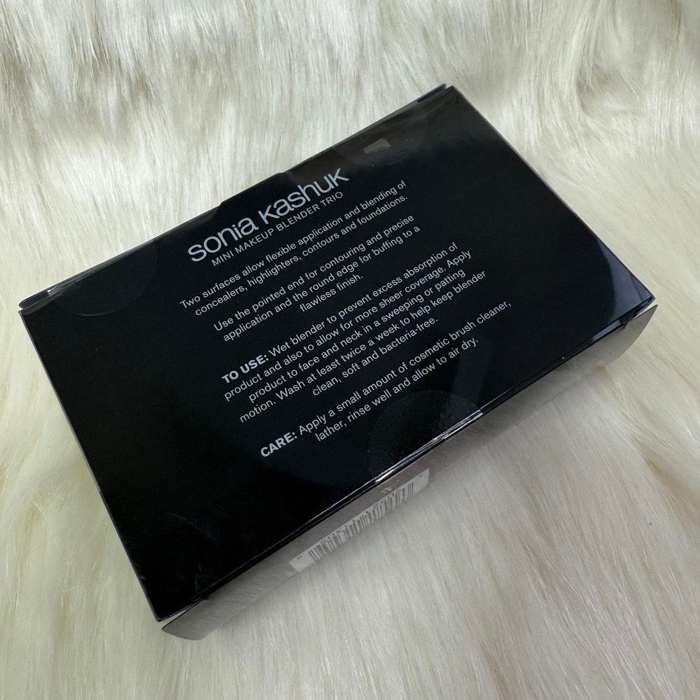 Sonia Kashuk | Mini Makeup Blender Trio Sponges Latex Free 3 Blenders Set - Picture 3 of 3